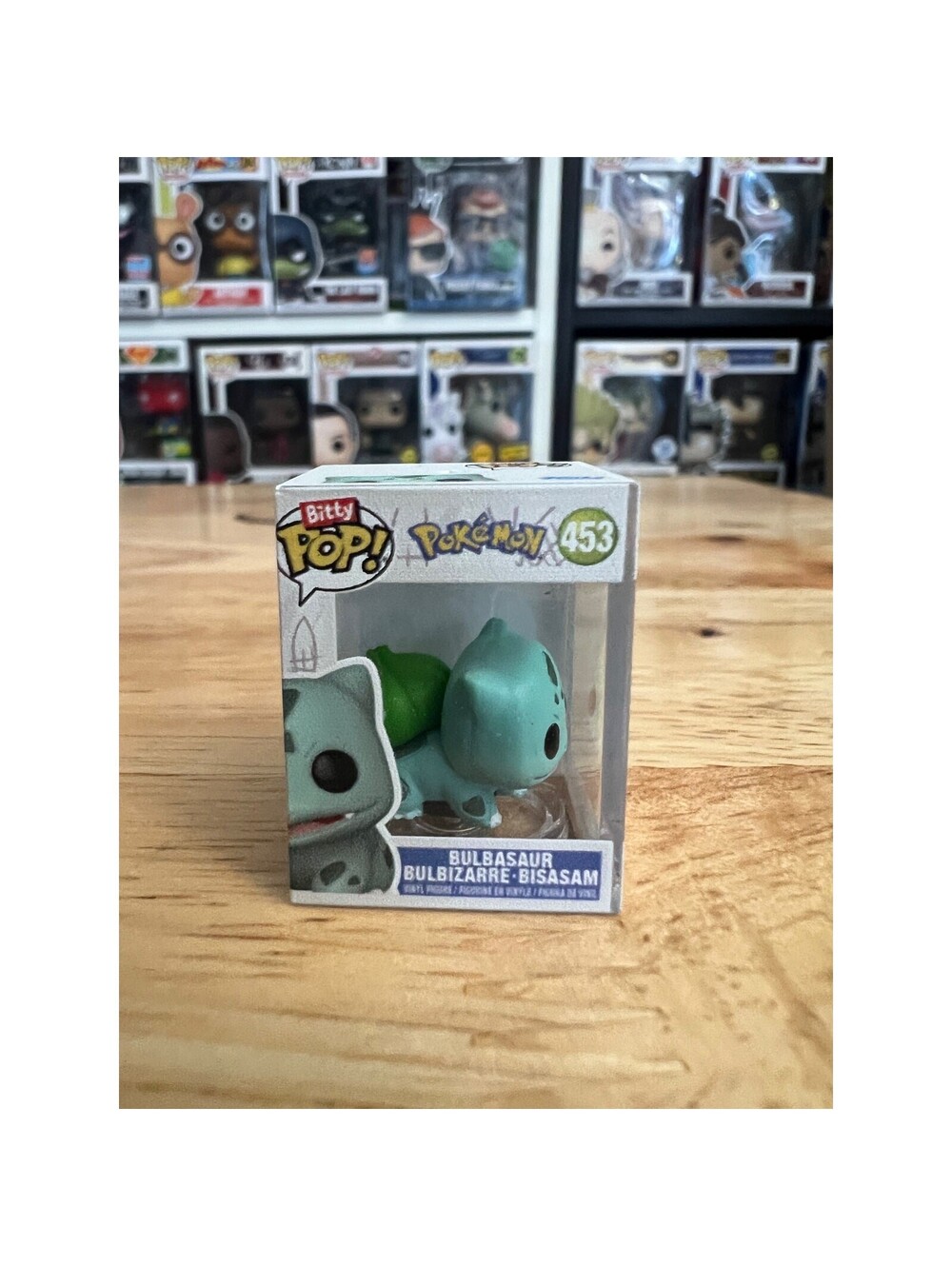 BITTY Bulbausaur Pokemon 1-Inch Funko Pop #453 Pokémon Vinyl Figure TCG Plant